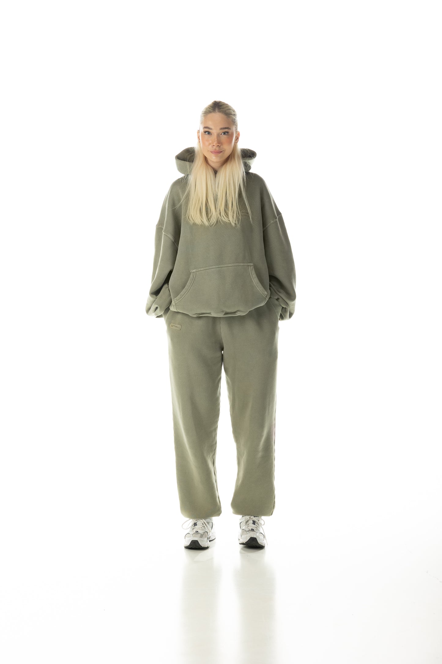 Vintage Olive Green Sweatpants