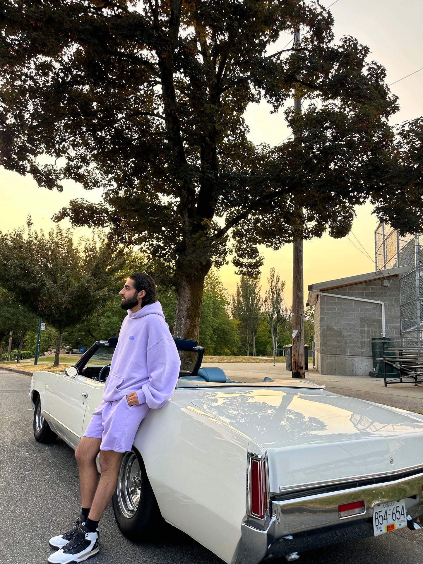 Lavender Heavyweight Hoodie