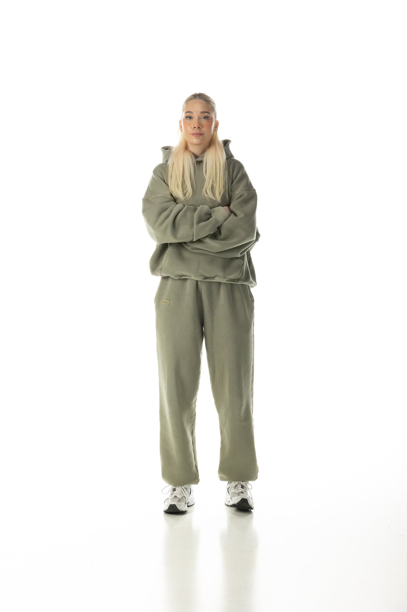 Vintage Olive Green Sweatpants