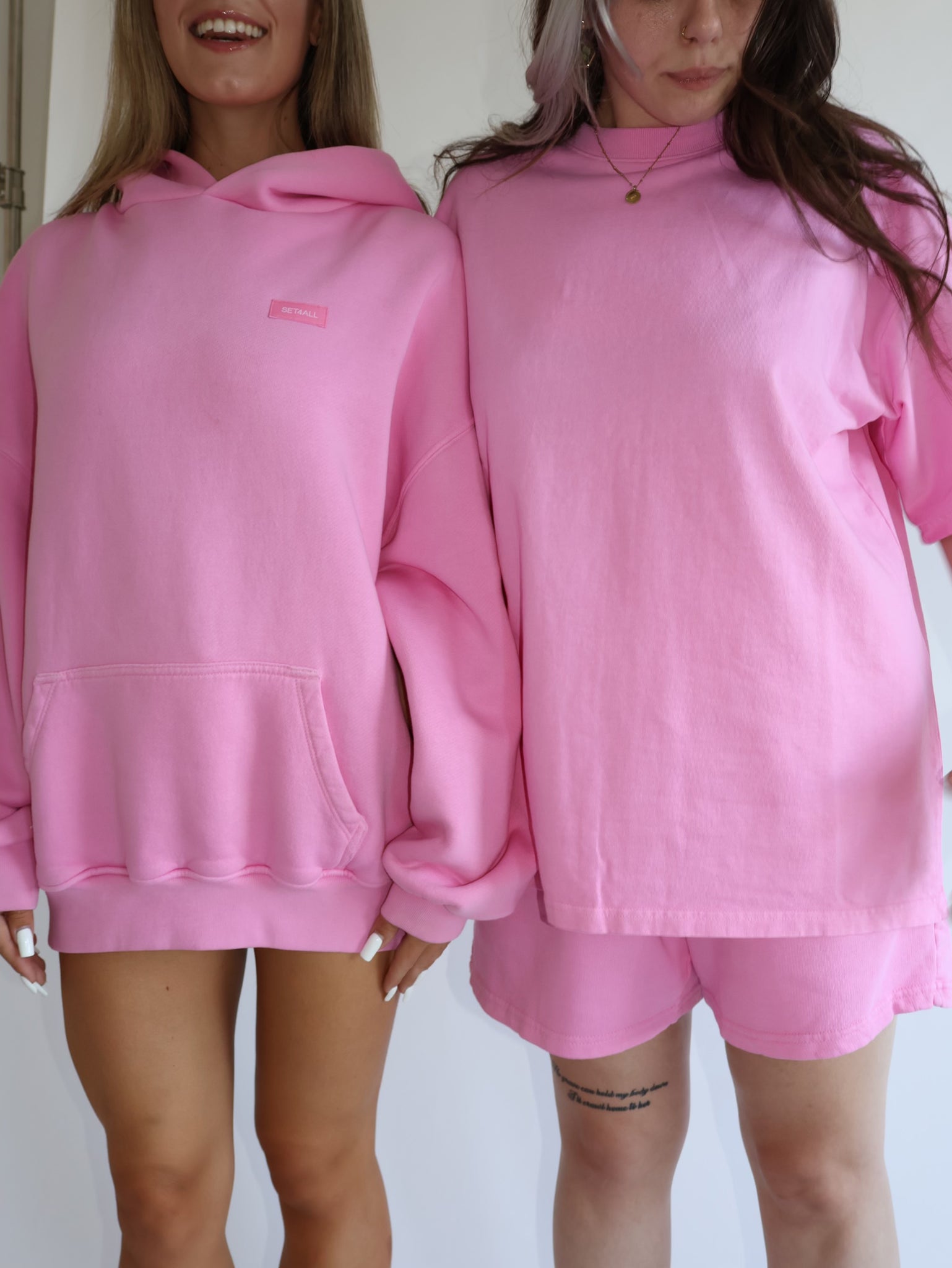 Cotton Candy Pink Heavyweight Hoodie