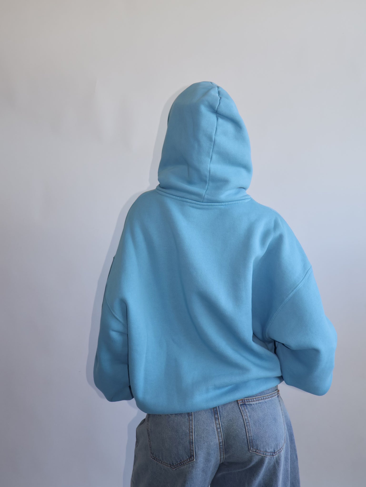 Blue Bubble Gum Heavyweight Hoodie