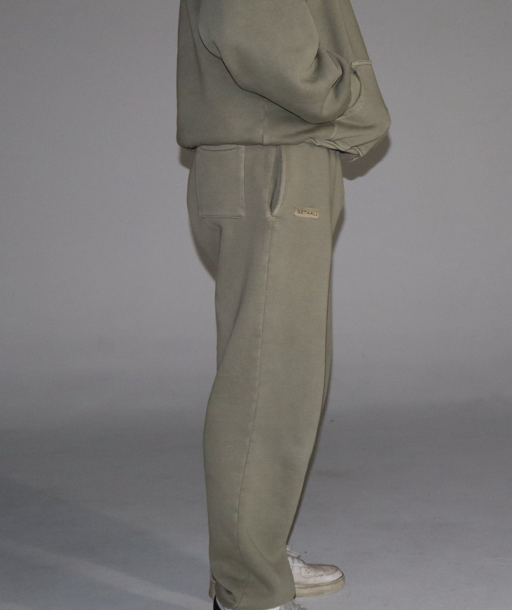 Vintage Olive Green Sweatpants